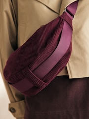Burgundy Red Sling Cross-Body Bag - Image 3 of 9