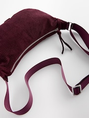 Burgundy Red Sling Cross-Body Bag - Image 7 of 9