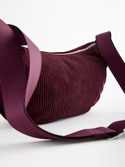 Burgundy Red Sling Cross-Body Bag - Image 8 of 9