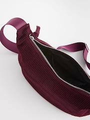 Burgundy Red Sling Cross-Body Bag - Image 9 of 9