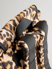 Leopard Nylon Backpack - Image 9 of 10