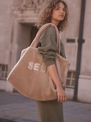 self. Borg Shopper-Tasche - Bild 1 von 9