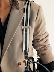 Black Handheld Shopper Bag - Image 3 of 9