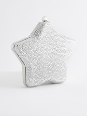 Silver Star Box Clutch Bag - Image 5 of 8