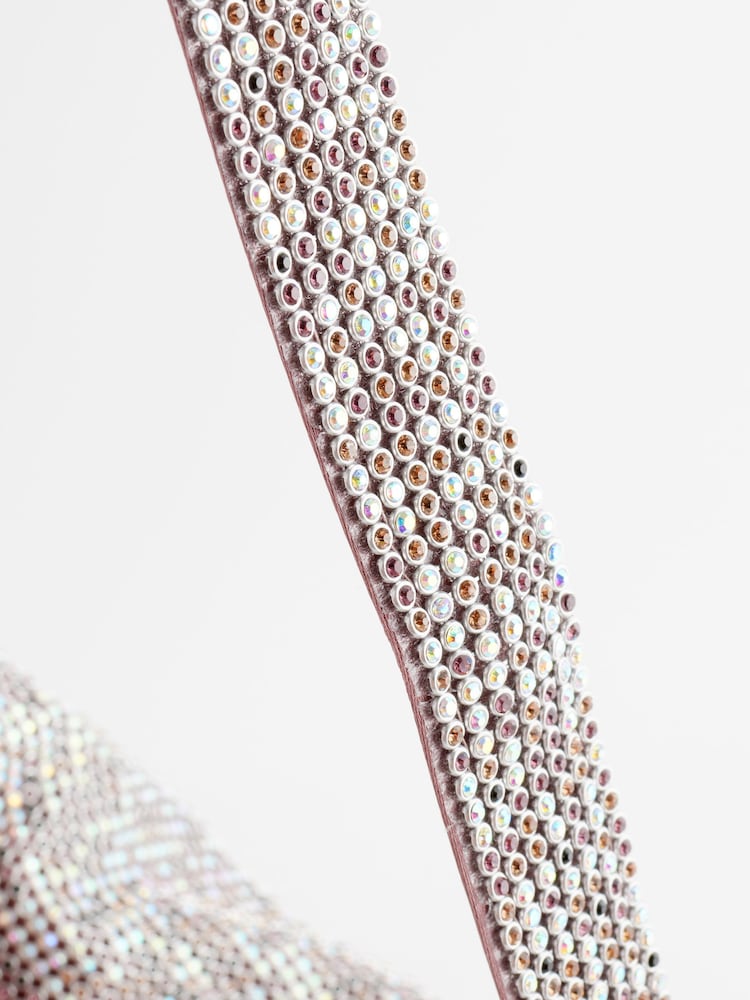 Silver Sparkle Wristlet Bag - Image 10 of 10