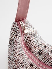 Silver Sparkle Wristlet Bag - Image 8 of 10