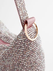 Silver Sparkle Wristlet Bag - Image 9 of 10