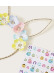 Monsoon Yellow Bunny Ears and Nail Stickers - Image 2 of 2
