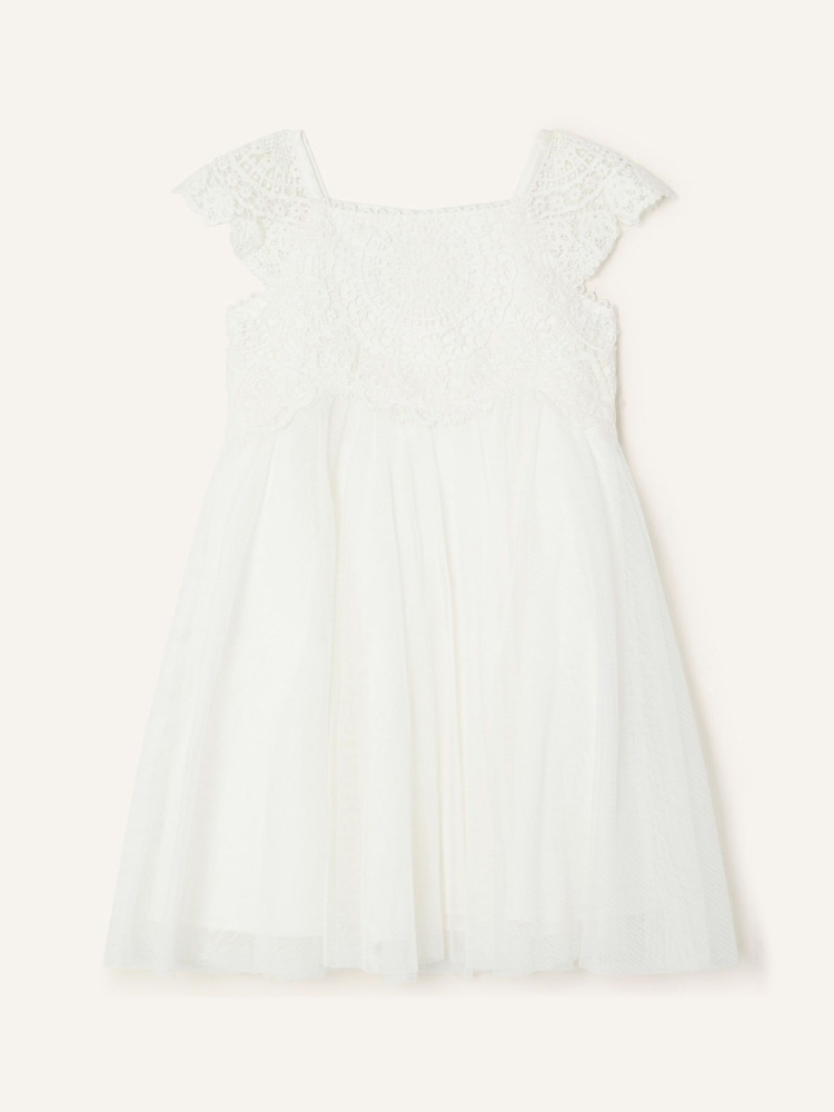 Monsoon Natural Baby Estella Dress - Image 1 of 3