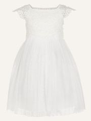 Monsoon Dark Natural Baby Estella Dress - Image 1 of 3