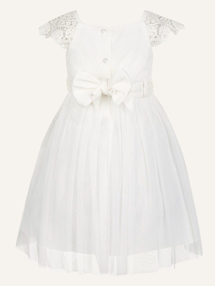 Monsoon Dark Natural Baby Estella Dress - Image 2 of 3