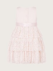 Monsoon Pink Baby Aurora Layered Dress - Image 2 of 3