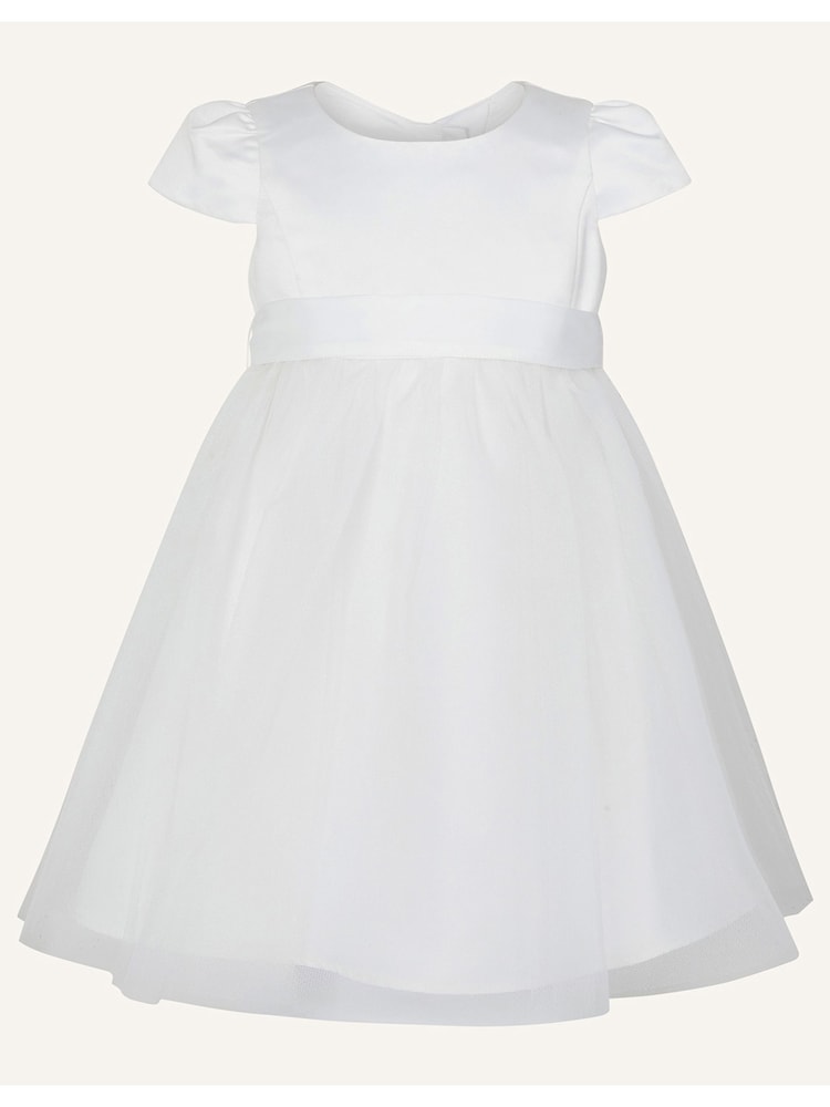 Monsoon Natural Baby Tulle Bridesmaid Dress - Image 1 of 3