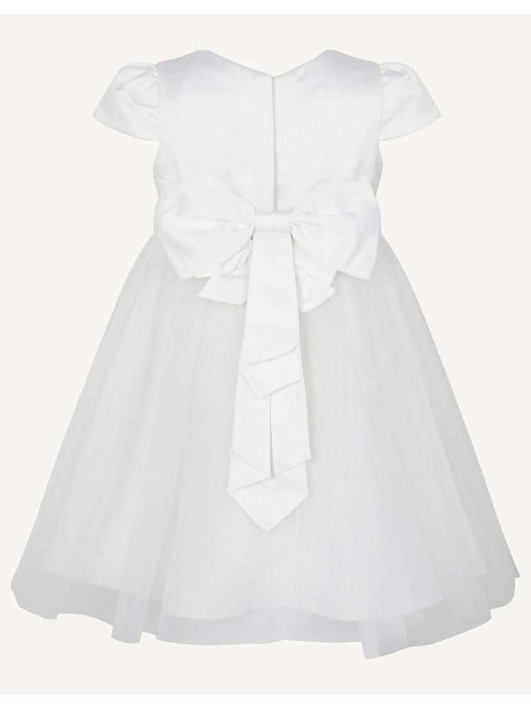 Monsoon Natural Baby Tulle Bridesmaid Dress - Image 2 of 3