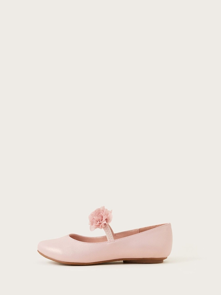 Monsoon Corsage Ballerina Flats - Image 2 of 3