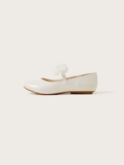 Monsoon Natural Corsage Ballerina Flats - Image 4 of 4
