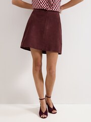 Phase Eight Roselle Suede Skirt - Image 3 of 7