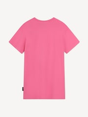 Marc Jacobs Pink Marc Jacobs Pink Short Sleeve T-Shirt Dress With Logo Cross-Body Bag Design - Image 2 of 2