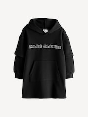 Marc Jacobs Long Sleeve Hooded Black Dress - Image 1 of 6