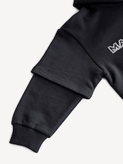 Marc Jacobs Long Sleeve Hooded Black Dress - Image 4 of 6