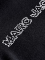 Marc Jacobs Long Sleeve Hooded Black Dress - Image 5 of 6