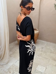 Never Fully Dressed Black Dolce Vita T-Shirt Dress - Image 3 of 5