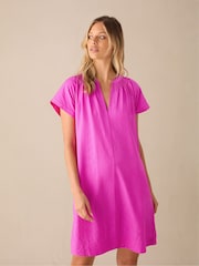 Ro&Zo Gathered Neck Short Dress - Bild 3 von 5