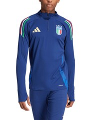 adidas Blue Italy Training Top - Image 1 of 3