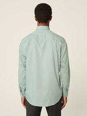 Seafoam Green Regular Fit Easy Care Single Cuff Smart Shirt - Image 3 of 7