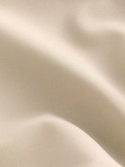 Neutral Brown Slim Fit Easy Care Single Cuff Smart Shirt - Image 7 of 7