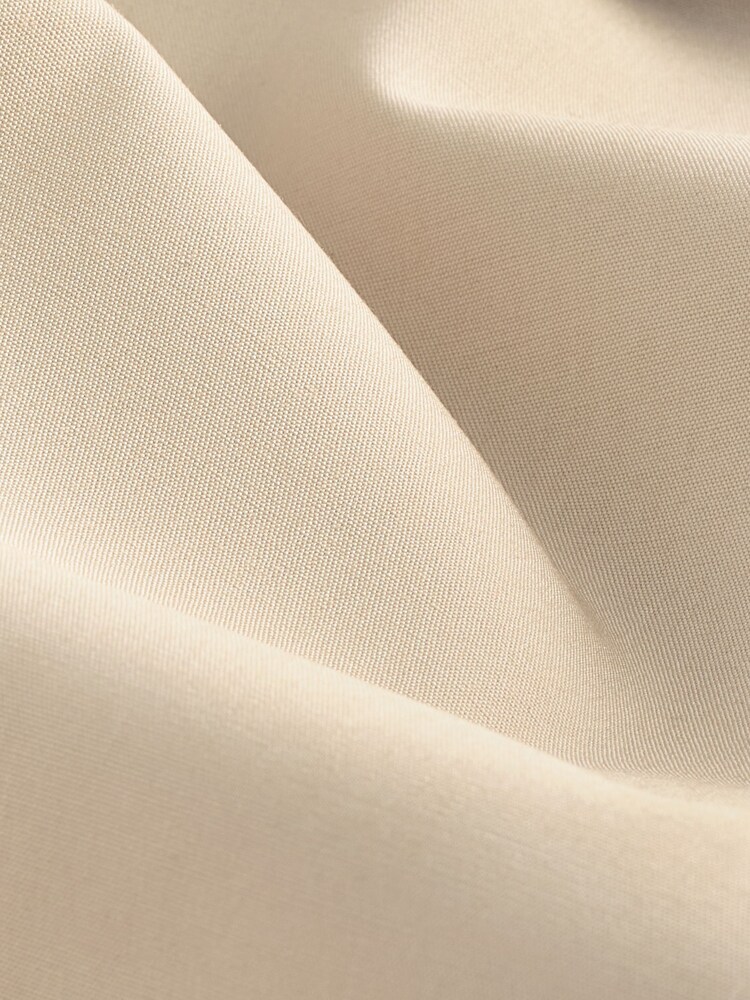 Neutral Brown Regular Fit Easy Care Single Cuff Smart Shirt - Image 7 of 7