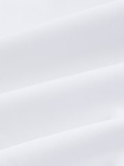 White Slim Fit 100% Cotton Textured Twill Shirt - Image 10 of 10