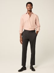Blush Pink Regular Fit Easy Care Single Cuff Smart Shirt - Image 3 of 7