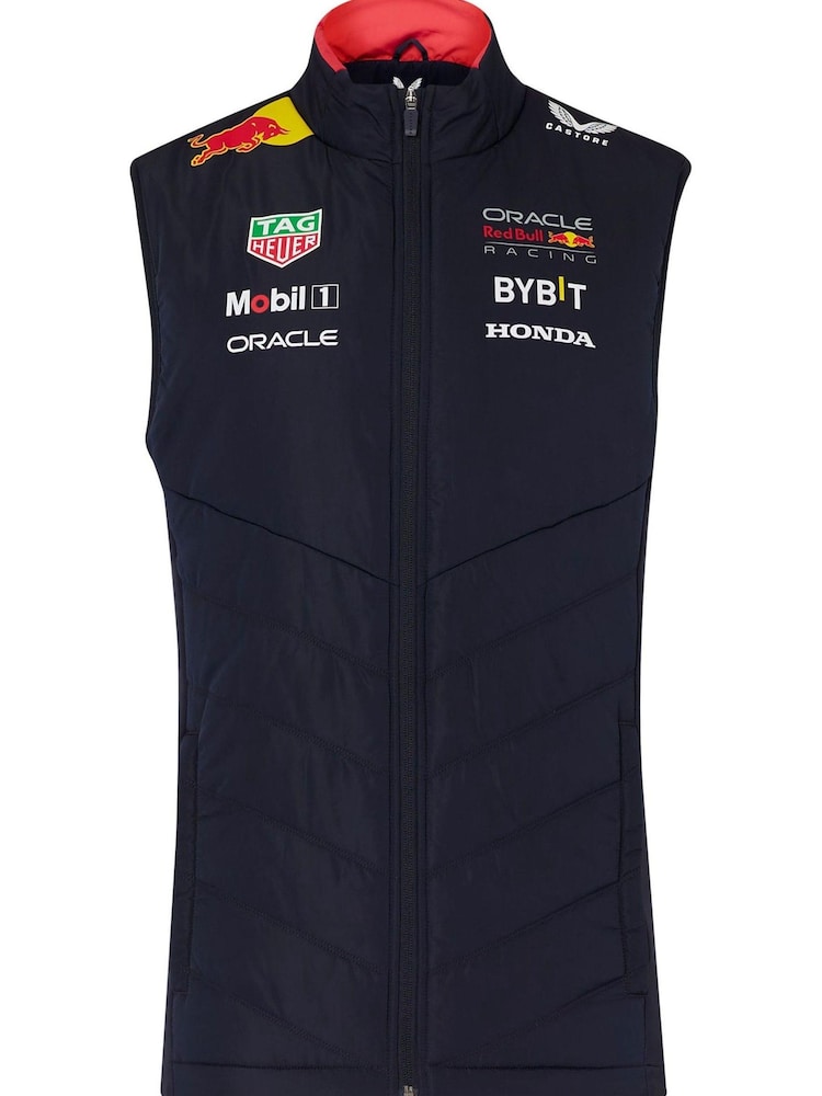 Fanatics Unisex F1 Red Bull Racing 2024 Team Hybrid Blue Gilet - Image 2 of 3