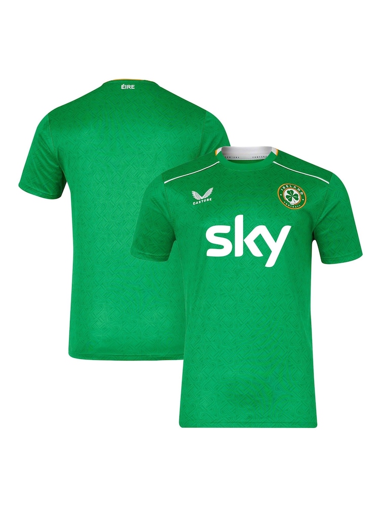 Castore Green Republic of Ireland Home Shirt 2024 - Image 1 of 3