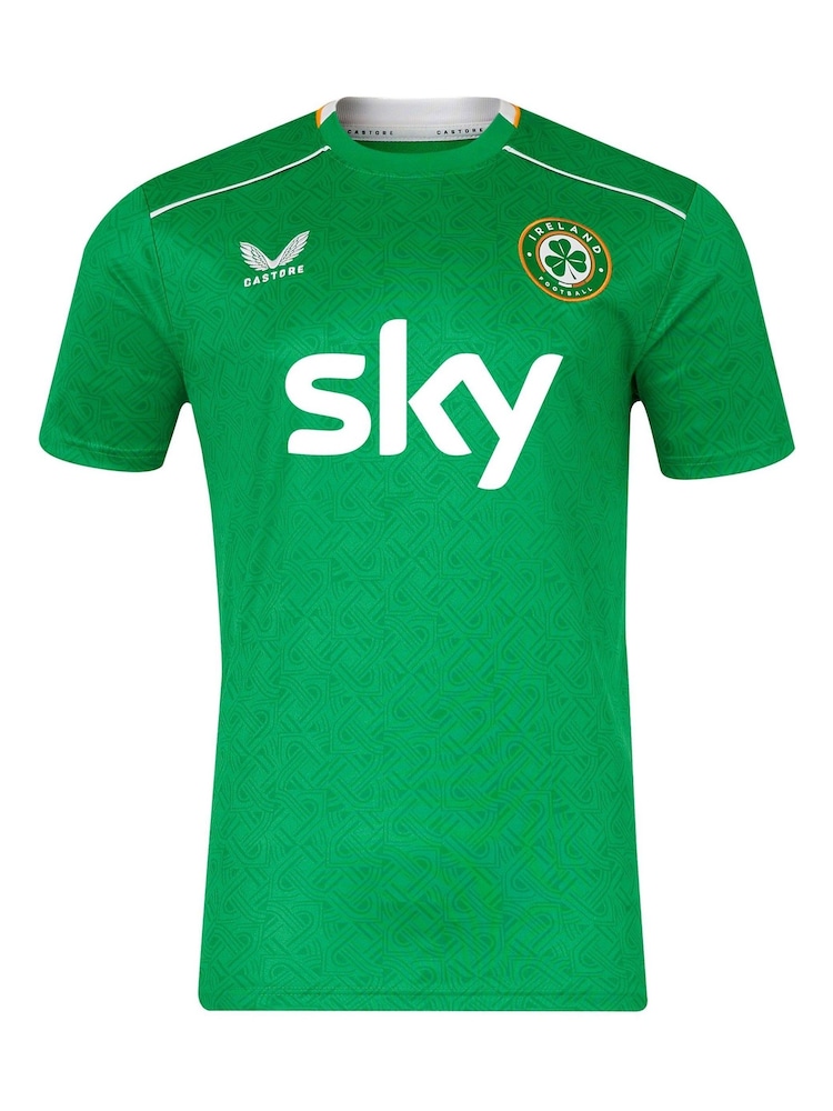 Castore Green Republic of Ireland Home Shirt 2024 - Image 3 of 3