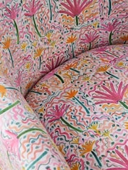 Lucy Tiffney Pink Party Carter Accent Chair - Image 2 of 7