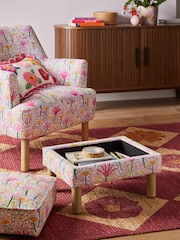 Lucy Tiffney Pink Party Storage Footstool - Image 2 of 7