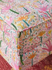 Lucy Tiffney Pink Party Storage Footstool - Image 3 of 7