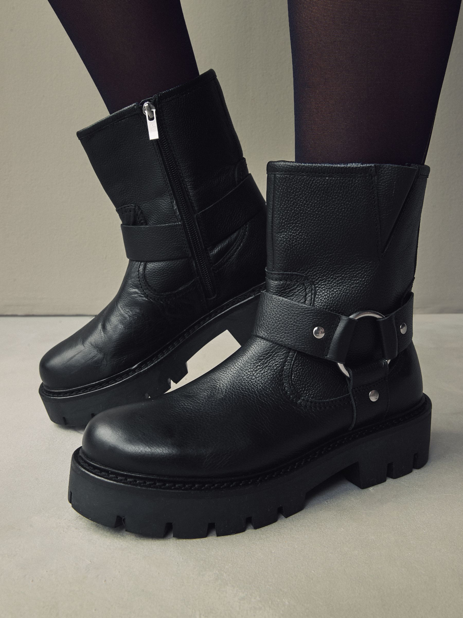 Biker boots next store