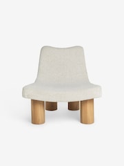 MADE.COM Off White Pax Boucle Wray Accent Chair - Image 6 of 6
