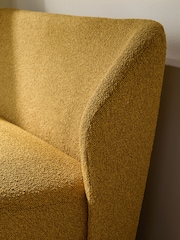 MADE.COM Ochre Yellow Pax Boucle Topeka Small 2 Seater Sofa - Image 3 of 4