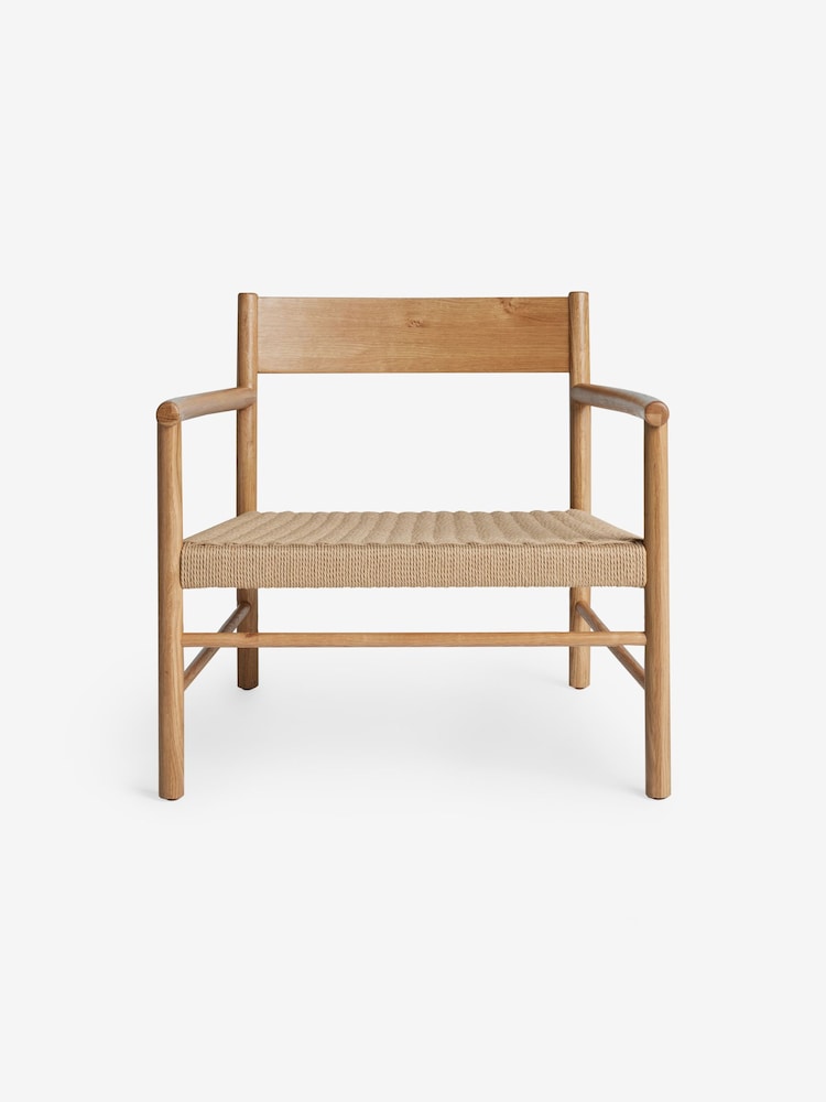 MADE.COM Rhye Solid Wood Accent Chair - Image 2 of 2