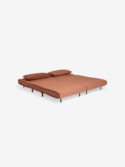 MADE.COM Nutmeg Orange Corduroy Haru 4 Seater Sofabed - Image 8 of 8