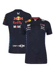 Fanatics Womens F1 Red Bull Racing 2024 Team Set Up Blue T-Shirt - Image 1 of 3