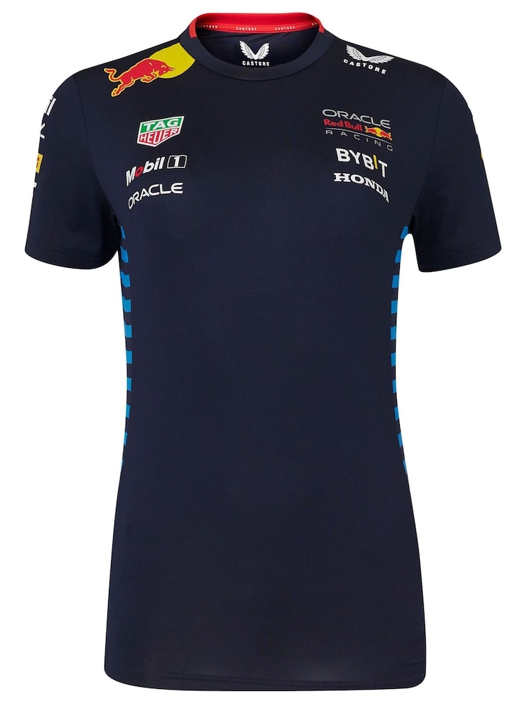 Fanatics Womens F1 Red Bull Racing 2024 Team Set Up Blue T-Shirt - Image 2 of 3