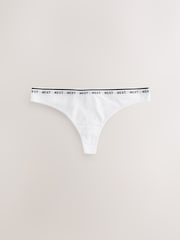 Valentines Thong Logo Knickers 4 Pack - Image 3 of 7