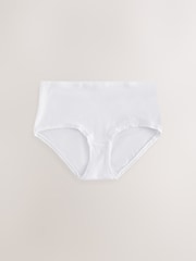 Navy/Pink/Cream Midi Thong Modal Logo Ultimate Comfort Knickers 4 Pack - Image 3 of 7