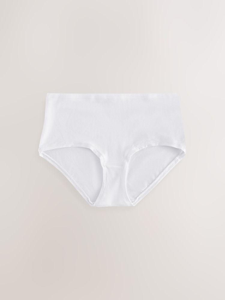 Navy/Pink/Cream Midi Thong Modal Logo Ultimate Comfort Knickers 4 Pack - Image 3 of 7