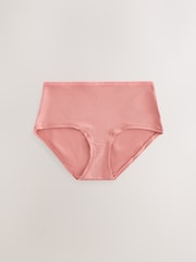 Navy/Pink/Cream Midi Thong Modal Logo Ultimate Comfort Knickers 4 Pack - Image 5 of 7